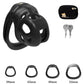 Mini dispositivo de castidad masculino: jaula ventilada con anillo y cerradura