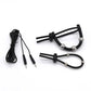 Varied Electro-Shock Penis Ring with electro-stim cock ring and urethra prostate stimulation accessories