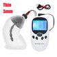 Electric Shock Penis Plug with chastity cage and digital electro stimulator control device