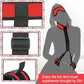 Couples BDSM bondage set with mask, feather tickler, handcuffs, and ankle restraints for intimate roleplay and bondage games