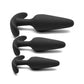 3-Piece Silicone Anal Plug Set – Soft &amp; Flexible Butt Plugs