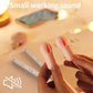 Enhancer nipple stimulator breast massage clamp vibrator held in hands with small working sound icon