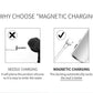 JEUSN Male Urethral Vibrator set with magnetic charging and multi-size catheters for safe, precise stimulation
