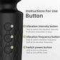 20-Speed Powerful AV Vibrator with adjustable intensity, frequency buttons, and power switch for G-spot, clitoral, and nipple stimulation.
