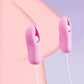 Enhancer Nipple Stimulator pink vibrating breast clamp for women