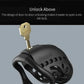 Wireless remote control electric shock male chastity cage with urethral lock and key unlock design
