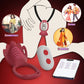 Wireless App Wearable Panty Vibrator with clitoral stimulator, penis ring, and smartphone control for discreet intimate play