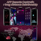 Wireless app wearable panty vibrator and penis ring set controlled via smartphone for long distance intimacy