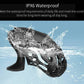 Wireless remote control electric shock male chastity cage submerged in water showing IPX6 waterproof feature