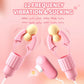 Pink nipple clamps vibrator with 12 frequency vibration and sucking functions for multi-zone stimulation