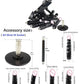 Automatic sex machine with adjustable thrust, remote and app control, multiple attachments and mounts