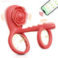 Adjustable Silicone Cock Ring & Extender – Delay Ejaculation & Dual Stimulation Device