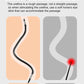 Electric Shock Stimulator medical-grade urethral sounding set with flexible bendable design for men