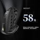 Wireless remote control electric shock male chastity cage with urethral lock weighing 58 grams