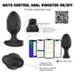 Realistic Telescopic Rotating Vibrator Dildo — Heated, Rotating & Telescopic Pleasure Stick