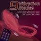 Wireless App Wearable Panty Vibrator with clitoral stimulator and penis ring set featuring 9 vibration modes and smartphone app control