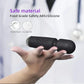 20-Speed Powerful AV Vibrator in black with silicone and ABS materials held in hand