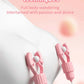 Pink nipple clamps vibrator with sucking and tongue-licking clitoral stimulator for multi-zone stimulation