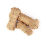 20-meter cotton rope BDSM restraint kit with soft body-friendly cotton for couples' bondage and sensory play