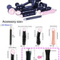 Automatic Sex Machine with adjustable thrust, multiple mounts, remote and app control for customizable pleasure