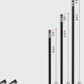Electric Shock Stimulator anal plug and urethral sounding set with medical-grade e-stim exerciser for men, showing dimension parameters.