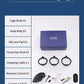 Wireless remote control male chastity cage with electric shock and urethral lock components package