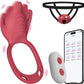 Sexy Adult Female App Control Panty Wearable Vibrator Female Clitoral G Spot Vibration Stimulator Adult Sex Toy for Couple