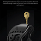 Wireless remote control electric shock male chastity cage with urethral lock and widened snap ring bottom support