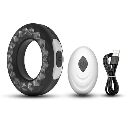 Vibrating Cock Ring — Stronger Erection & Ejaculation Delay for Men & Couples
