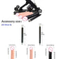 Automatic sex machine with adjustable thrust, remote and app control, multiple attachments and customizable settings for intense pleasure