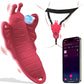 Wireless App Wearable Panty Vibrator with clitoral stimulator, penis ring, and smartphone app control