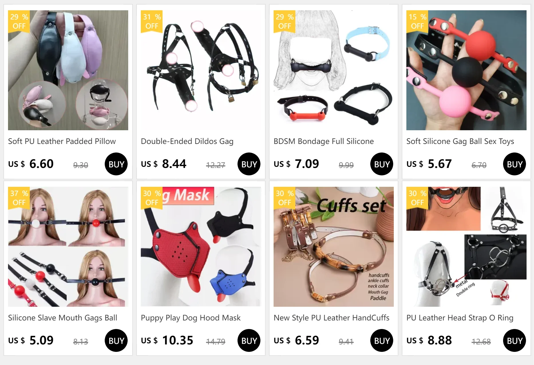 soft harness mouth silicone dog-bone ball gag with adjustable straps for comfortable bondage restraint