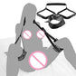 Couples BDSM Bondage Set with mask, feather tickler, handcuffs, and ankle restraints for intimate roleplay and bondage games