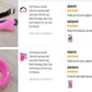 Soft harness mouth silicone dog-bone ball gag with adjustable strap in pink for bondage play