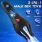Glans Trainer Vibrator soft fingertip massager for penis and G-spot stimulation 3-in-1 male sex toy with licker, masturbator, and trainer functions