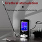 Electric Shock Stimulator urethral sounding device with digital control unit for men
