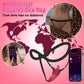Wireless app wearable panty vibrator and clitoral stimulator with penis ring for couples' remote control intimacy