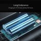 Wireless remote control electric shock male chastity cage battery close-up