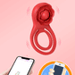 Adjustable Silicone Cock Ring & Extender – Delay Ejaculation & Dual Stimulation Device