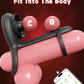 Adjustable Silicone Cock Ring & Extender – Delay Ejaculation & Dual Stimulation Device