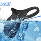 Waterproof vibrator penis sleeve and cock ring ejaculation extender with USB rechargeable feature for couples toy and G-spot stimulation
