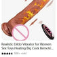Realistic Telescopic Rotating Vibrator Dildo — Heated, Rotating & Telescopic Pleasure Stick