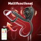 Adjustable Silicone Cock Ring & Extender – Delay Ejaculation & Dual Stimulation Device