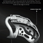 Wireless remote control electric shock male chastity cage with urethral lock and customizable fit