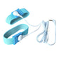 Electro Shock Conductive Cock Ring with adjustable elastic fit and conductive fibers for safe gentle electric stimulation