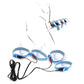 Electro Shock Conductive Cock Ring with adjustable fit and electric stimulation for enhanced sensitivity and endurance