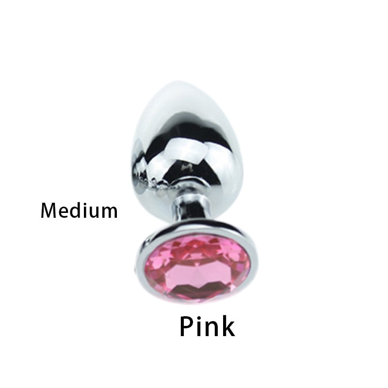 Stainless steel Anal plug