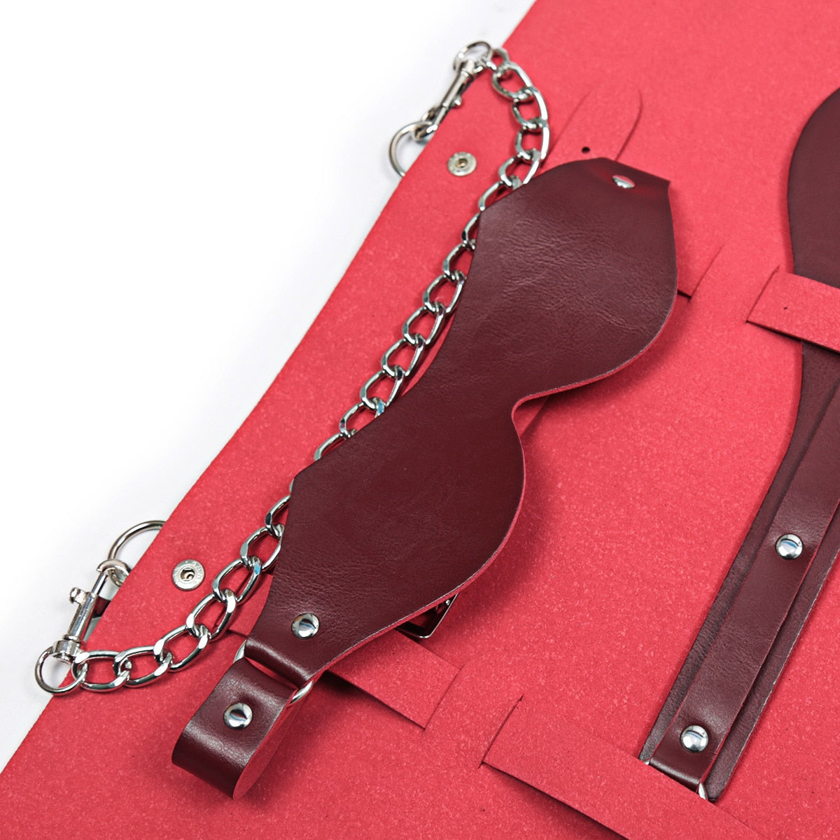 7 piece Luxury  Leather BDSM kit