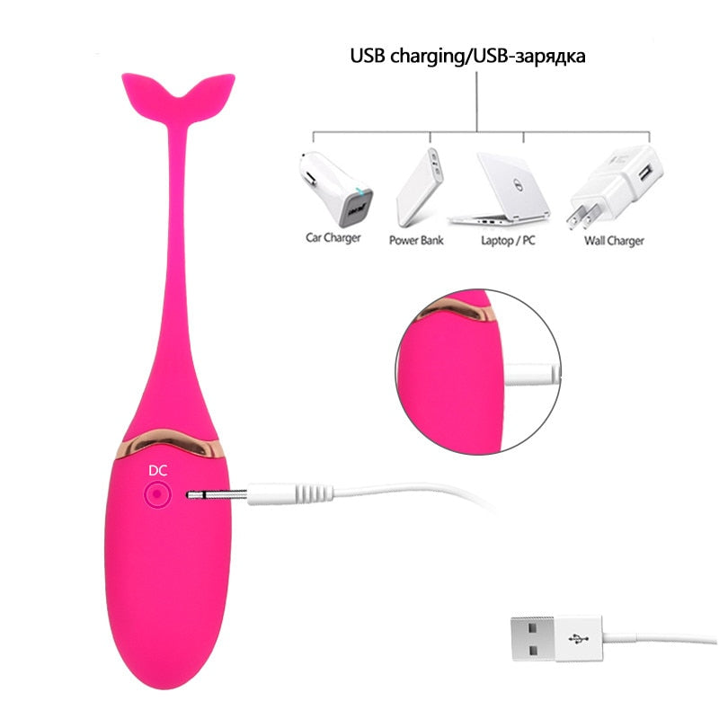 Bullet Egg Vibrator - Remote control
