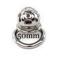 Steel  Curved Chastity Device